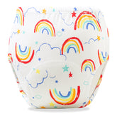 Waterproof Breathable Cotton Potty Training Pants for Babies (Rainbow)